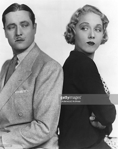 Edmund Lowe and Leila Hyams in the comedy film, "Part Time Wife". Hollywood, California: 1930 (Photo by Underwood Archives/Getty Images)