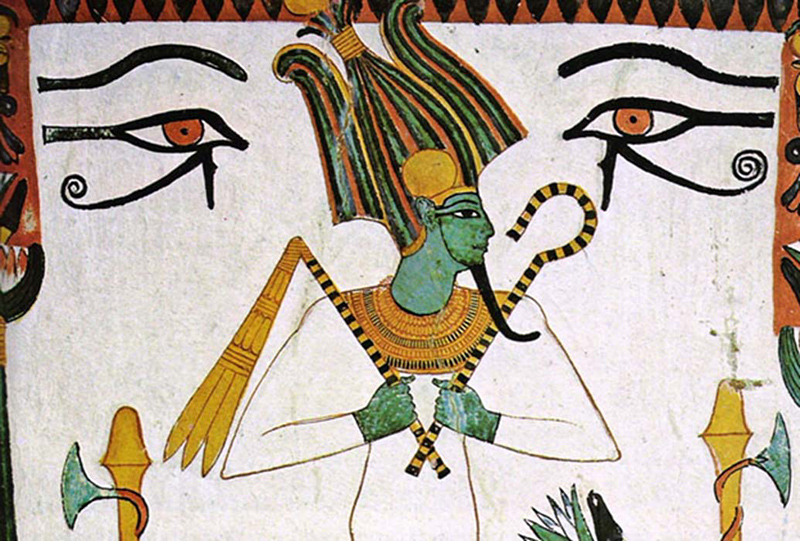 Pintura de Osiris