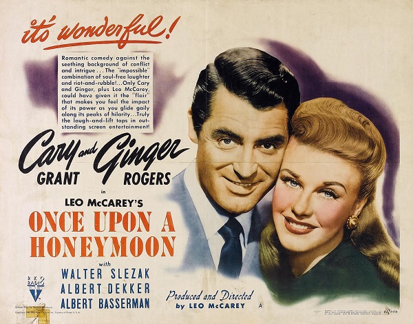 Once upon a Honeymoon, una comedia negra americana y antinazi 