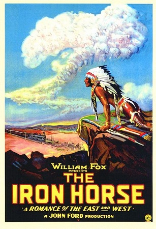 Cartel de la película The Iron Horse 