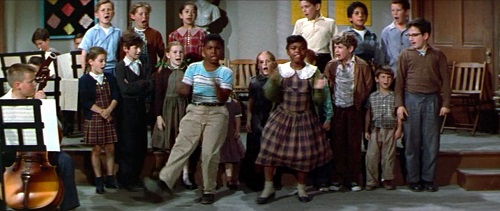 Coro de niños en An Affair to remember
